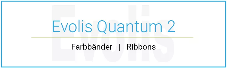 Ribbons for Card Printer Evolis Quantum